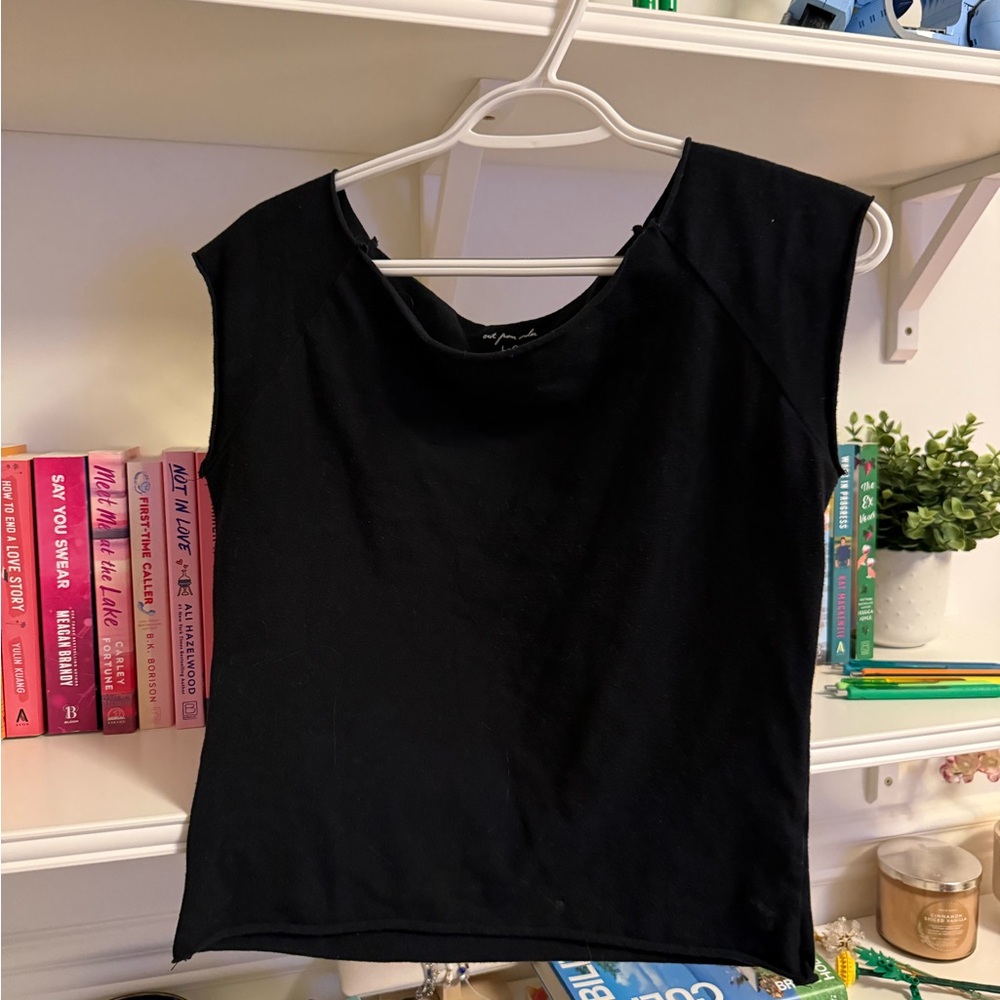 Urban Outfitters Black Muscle Tee